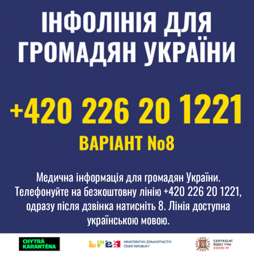Informace pro občany Ukrajiny