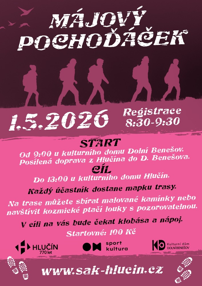 Májový pochoďáček