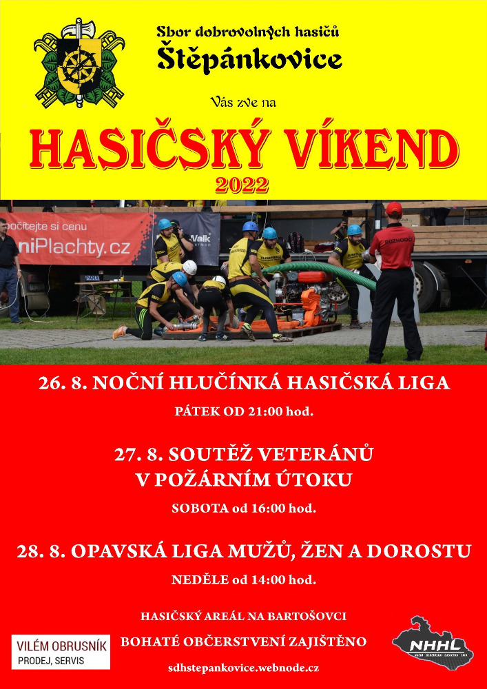 Hasičský víkend Štěpánkovice