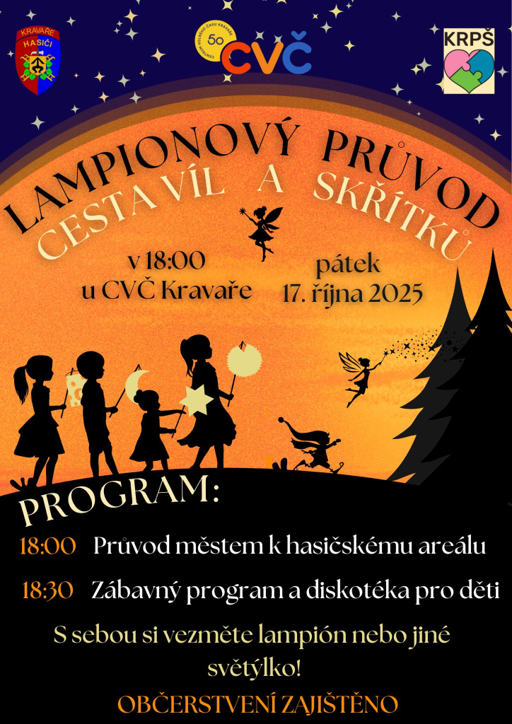 Plakát Lampionový průvod městem