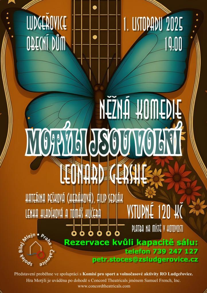 Motýli jsou volní