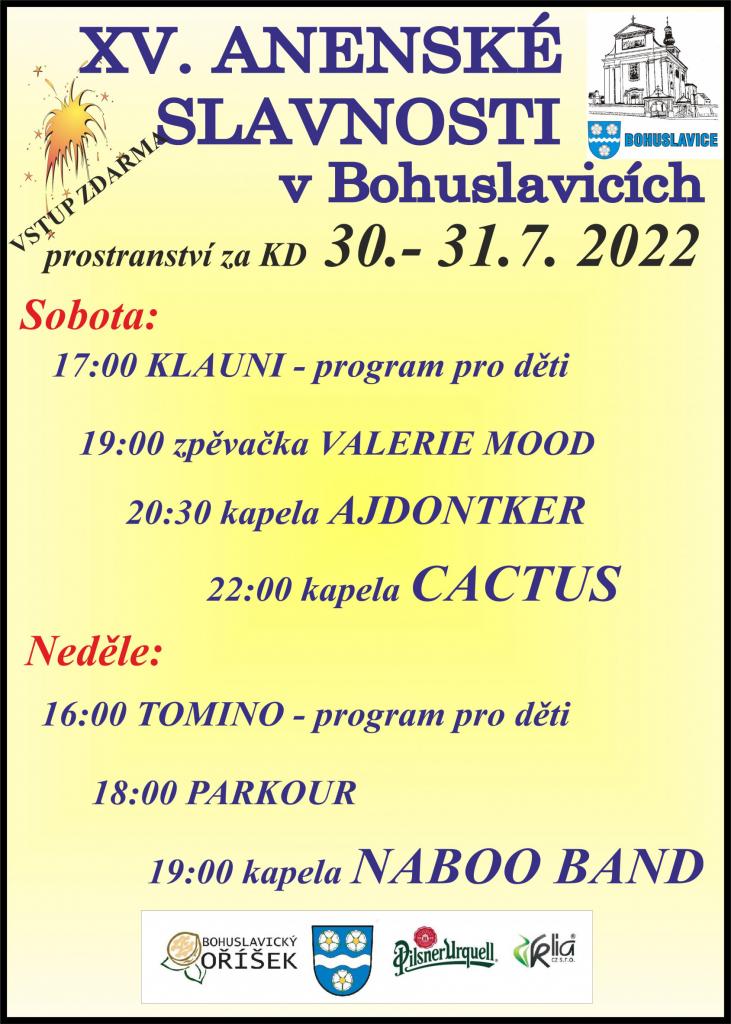 Annenské slavnosti v Bohuslavicích