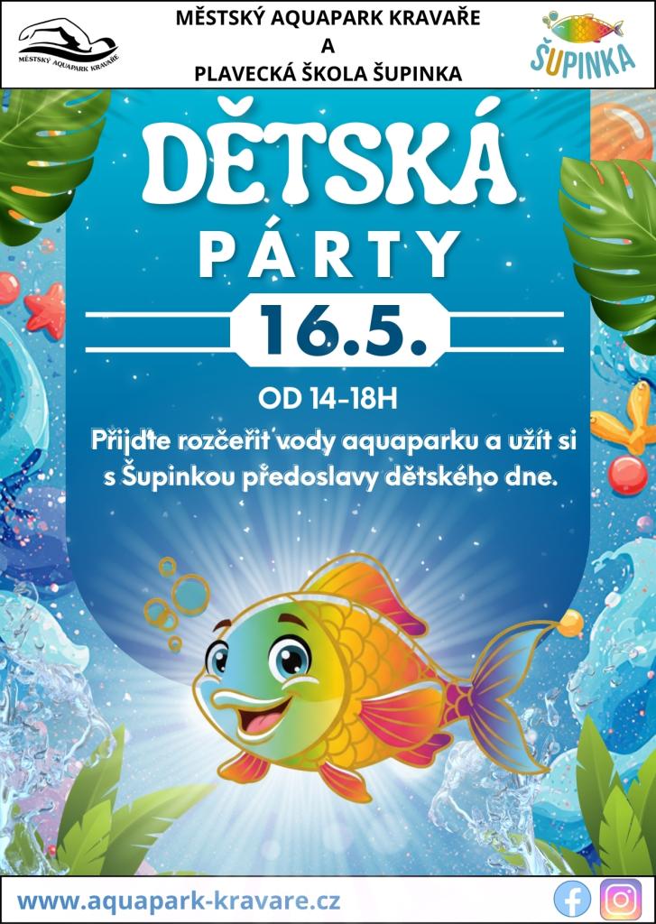 Plakát Dětská párty