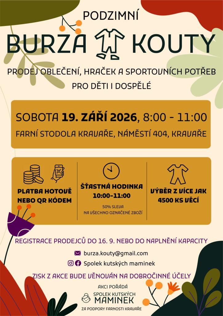 Plakát Burza podzim