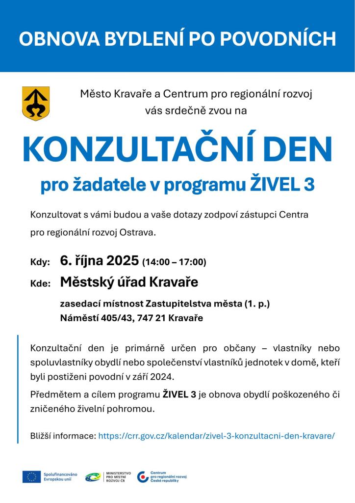 Plakát Konzultační den