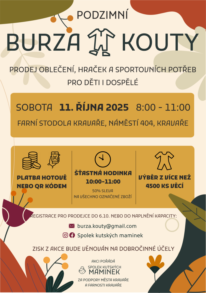 Plakát Burza Kouty