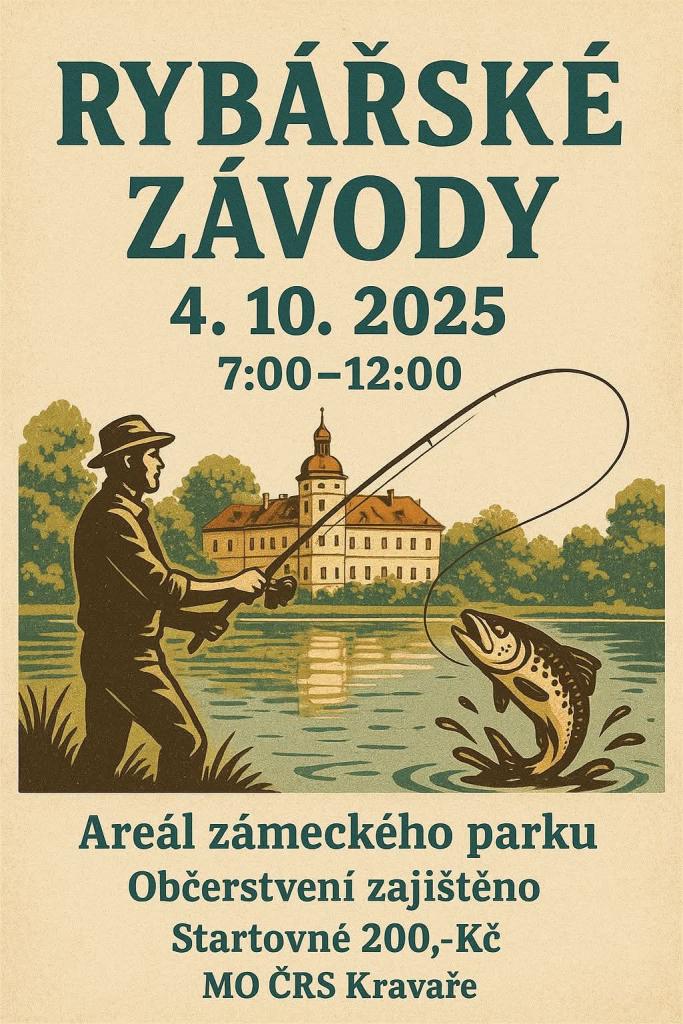 Plakát Rybářské závody