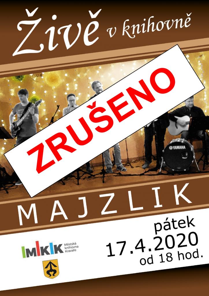 Plakát Majzlík-zrušeno