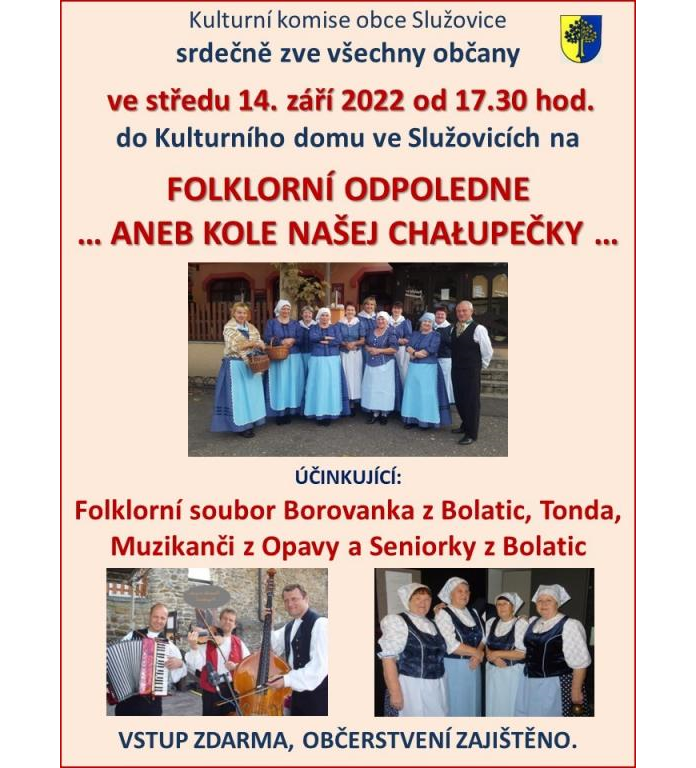 FOLKLORNI ODPOLEDNE