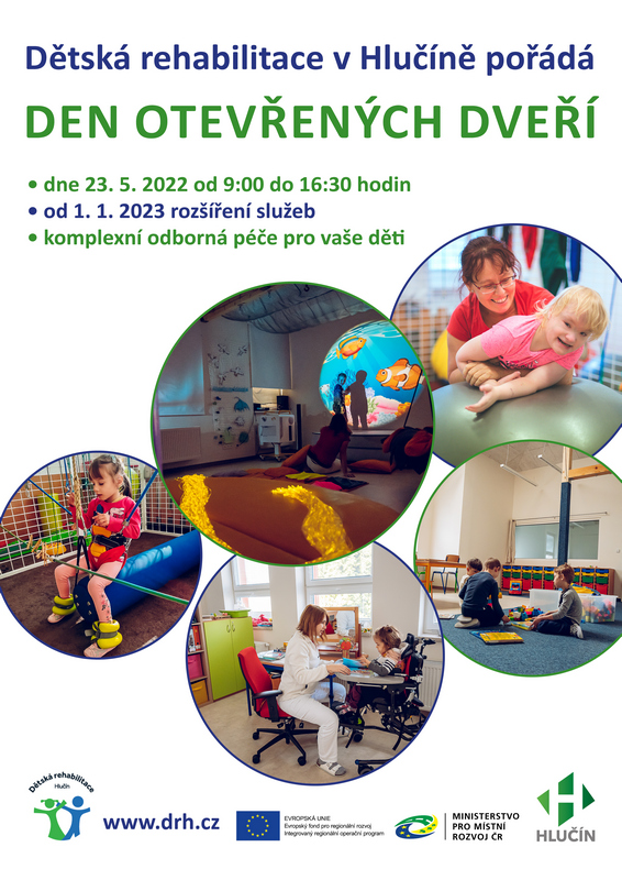 Den otevřených dveří - Dětská rehabilitace v Hlučíně