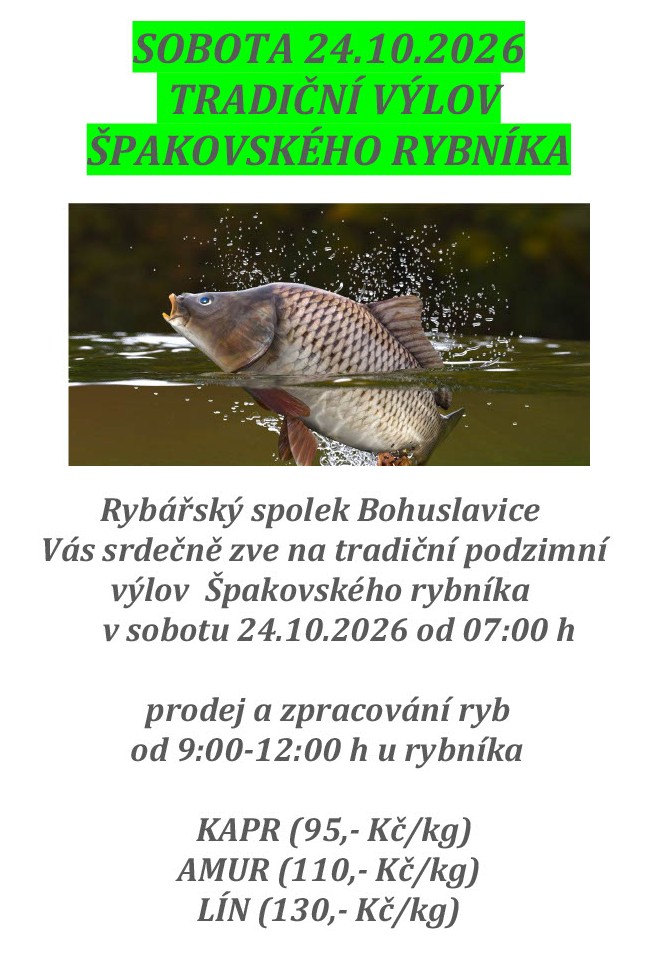 výlov