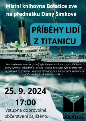 Plakát Příběhy lidí z Titaniku