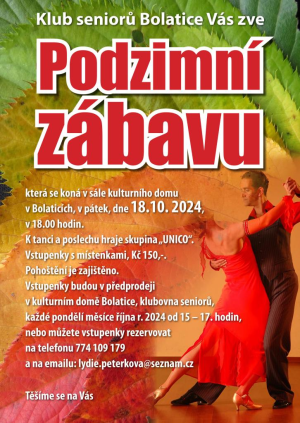 podzimní zábava