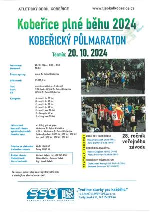Kobeřice v plném běhu