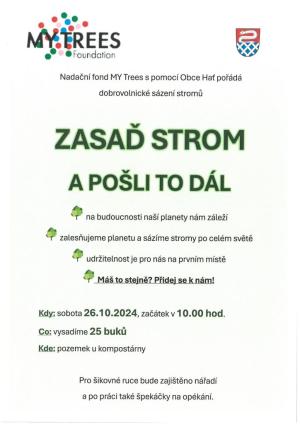 Zasaď strom