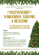 Rozsvícení vánočního stromu