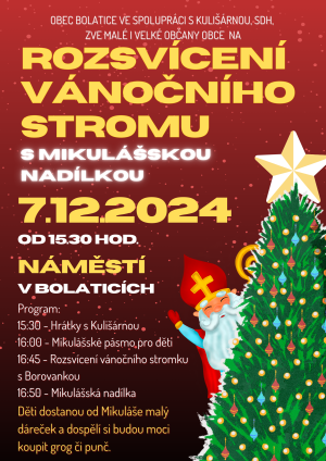 Rozsvícení vánočního stromu