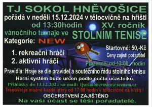 Stolní tenis Hněvošice