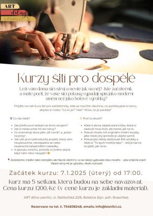 Kurzy šití