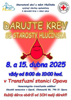 Darujte krev