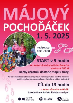 Májový pochoďáček