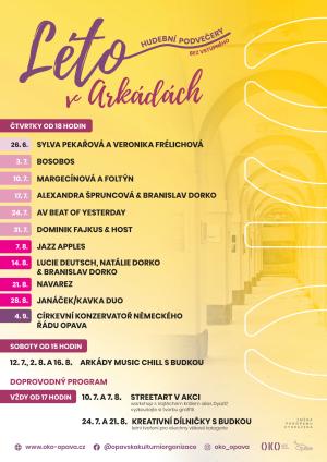 Léto v arkádách