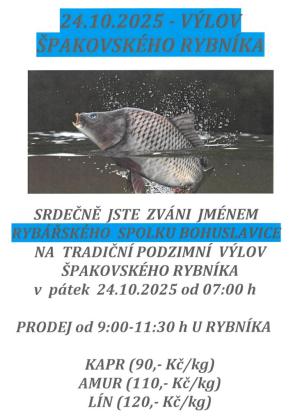 Výlov rybníka