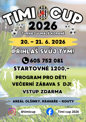 Plakát Timi Cup