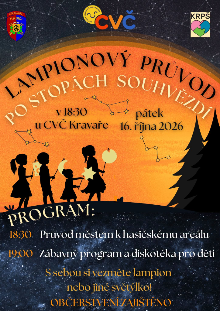 Plakát Lampiónový průvod Plakát Lampiónový průvod