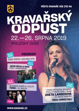 Plakát Kravařský odpust 2019