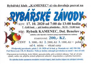 Plakát Rybářské závody