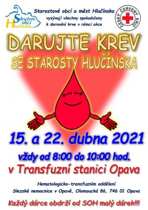 Plakát Darujte krev