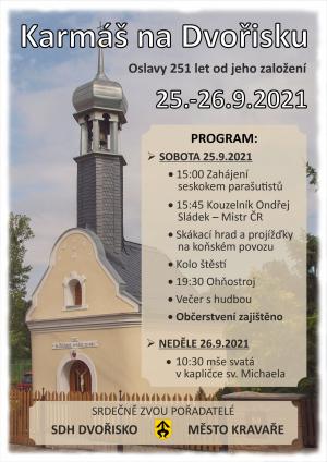 Plakát Karmáš na Dvořisku