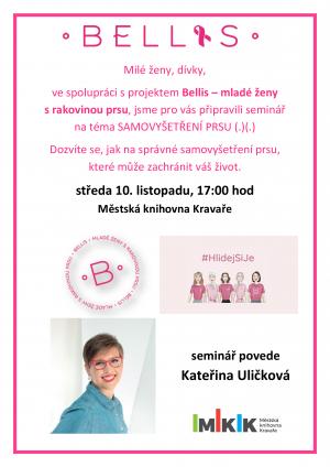 Plakát - samovyšetření prsu