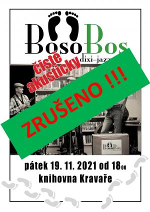 Plakát - BosoBos zrušeno