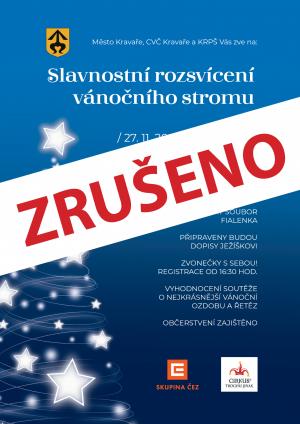 Rozsvícení stromu - zrušeno