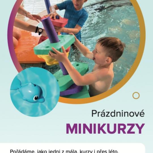 Plakát Letní kurzy plavání