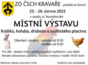 Plakát Místní výstava 