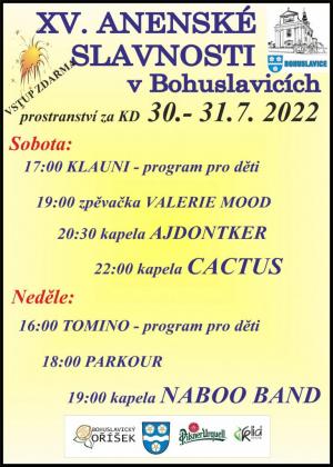 Annenské slavnosti v Bohuslavicích