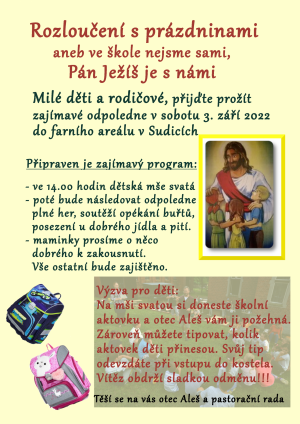Rozsloučení s prázdninami