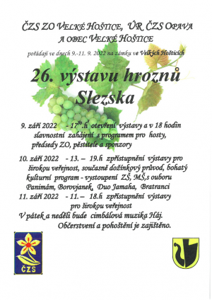 Výstava hroznů