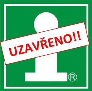 Plakát Uzavření TIC