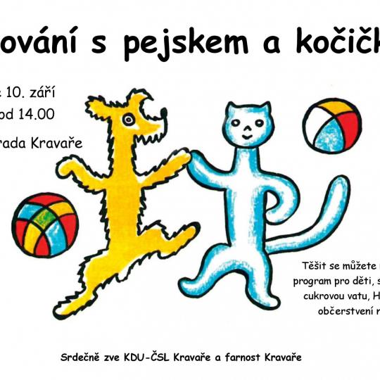 Plakát Putování s pejskem a kočičkou