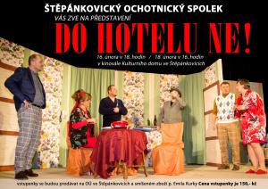 Plakát Do hotelu ne!